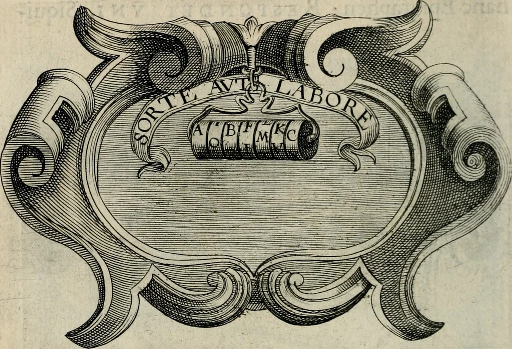 An illustration from De symbolis heroicis, libri IX, 1634, leaf 339