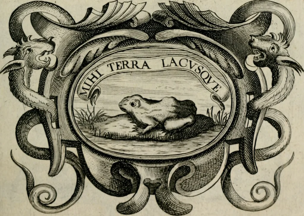 An illustration from De symbolis heroicis, libri IX, 1634, leaf 344