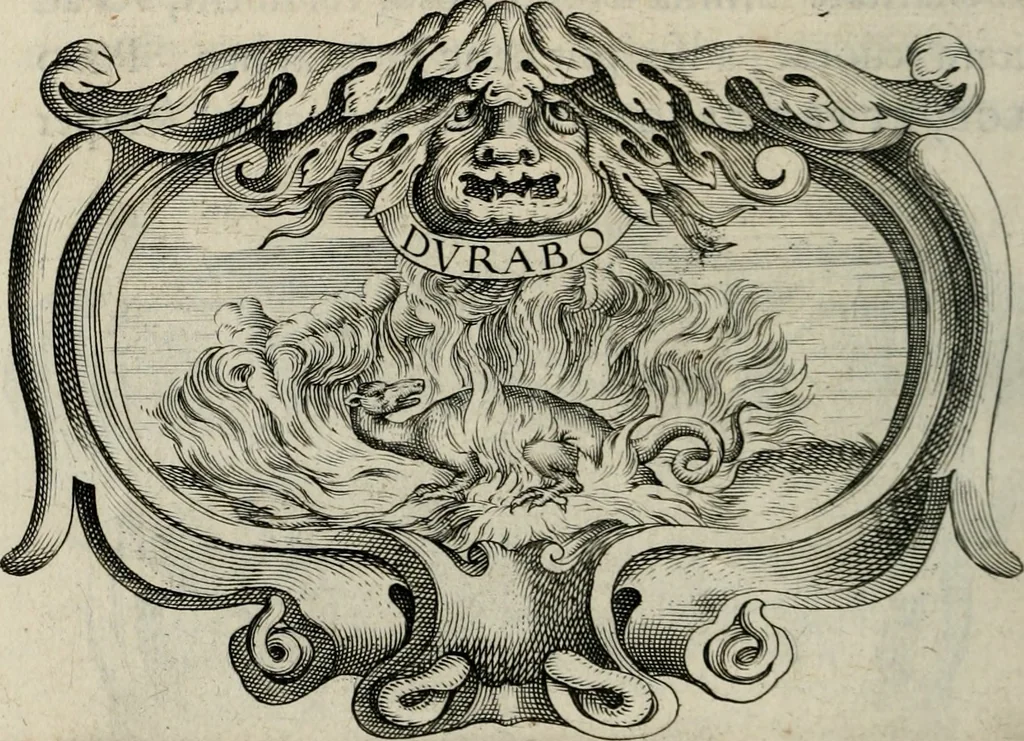 An illustration from De symbolis heroicis, libri IX, 1634, leaf 347
