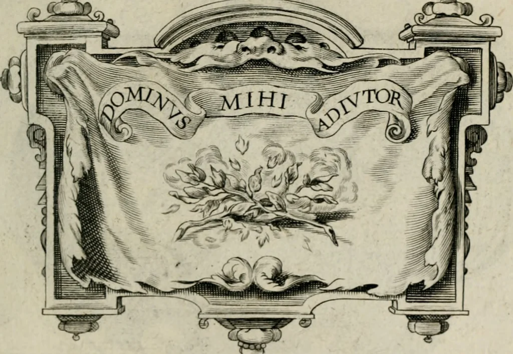 An illustration from De symbolis heroicis, libri IX, 1634, leaf 348