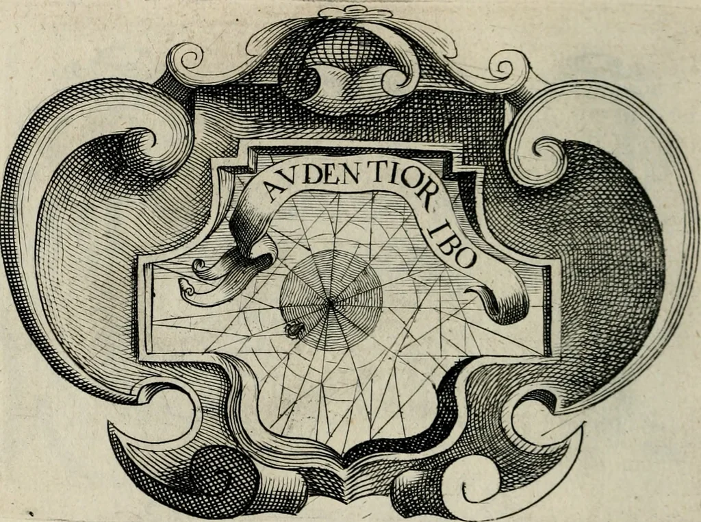 An illustration from De symbolis heroicis, libri IX, 1634, leaf 349