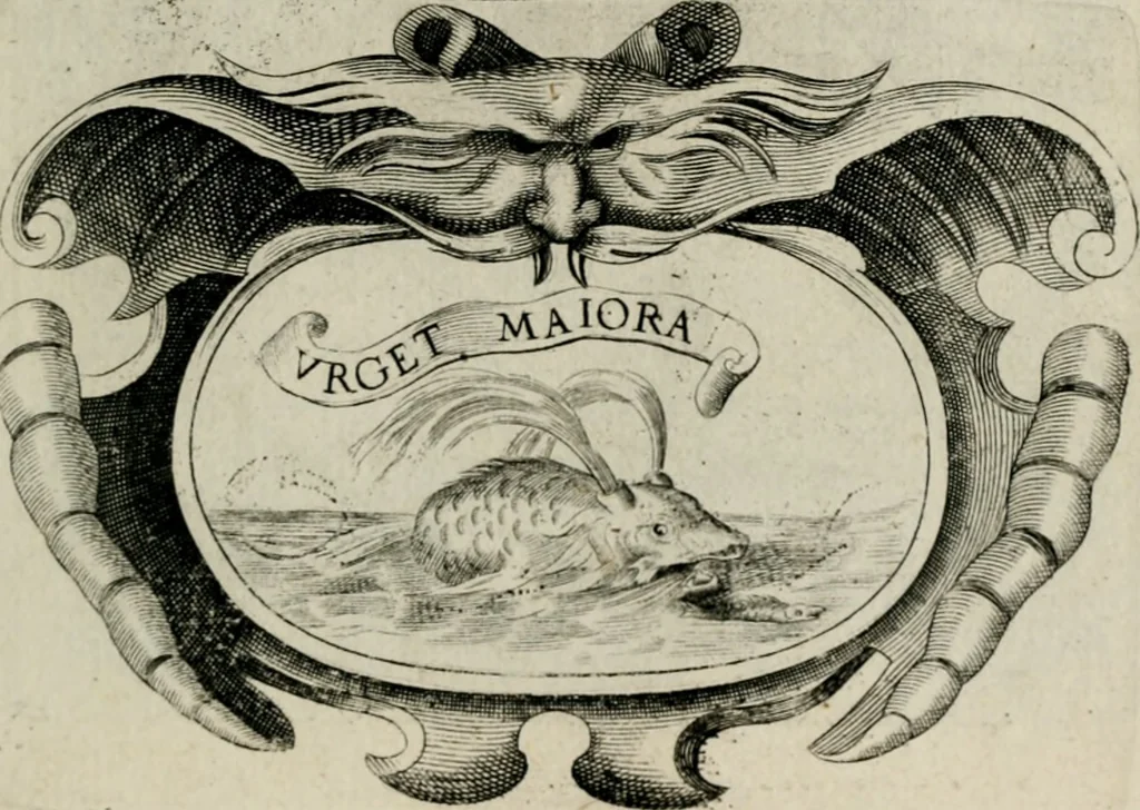 An illustration from De symbolis heroicis, libri IX, 1634, leaf 350