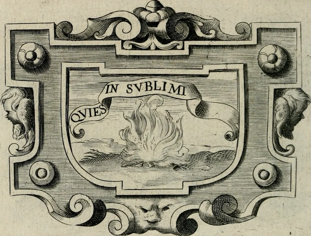 An illustration from De symbolis heroicis, libri IX, 1634, leaf 355