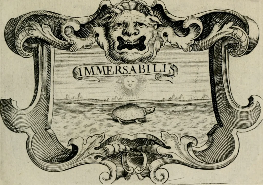 An illustration from De symbolis heroicis, libri IX, 1634, leaf 356