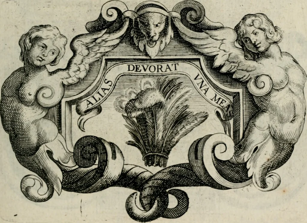 An illustration from De symbolis heroicis, libri IX, 1634, leaf 358