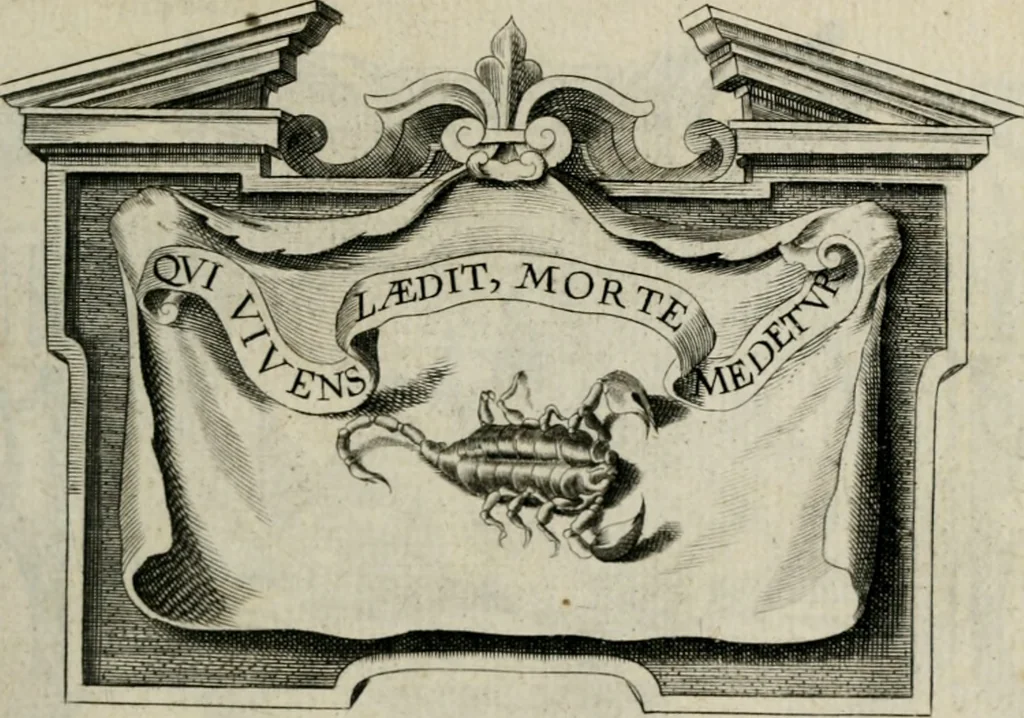 An illustration from De symbolis heroicis, libri IX, 1634, leaf 360