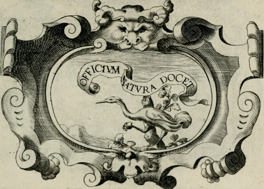 An illustration from De symbolis heroicis, libri IX, 1634, leaf 362