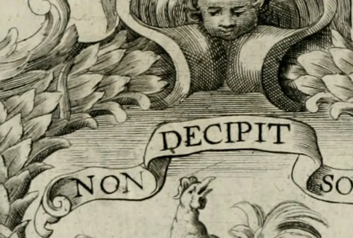 An illustration from De symbolis heroicis, libri IX, 1634, leaf 366