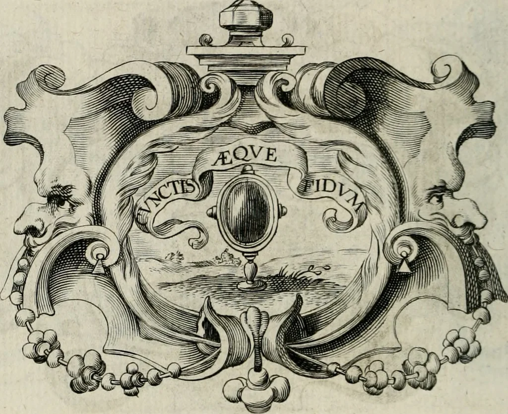 An illustration from De symbolis heroicis, libri IX, 1634, leaf 369