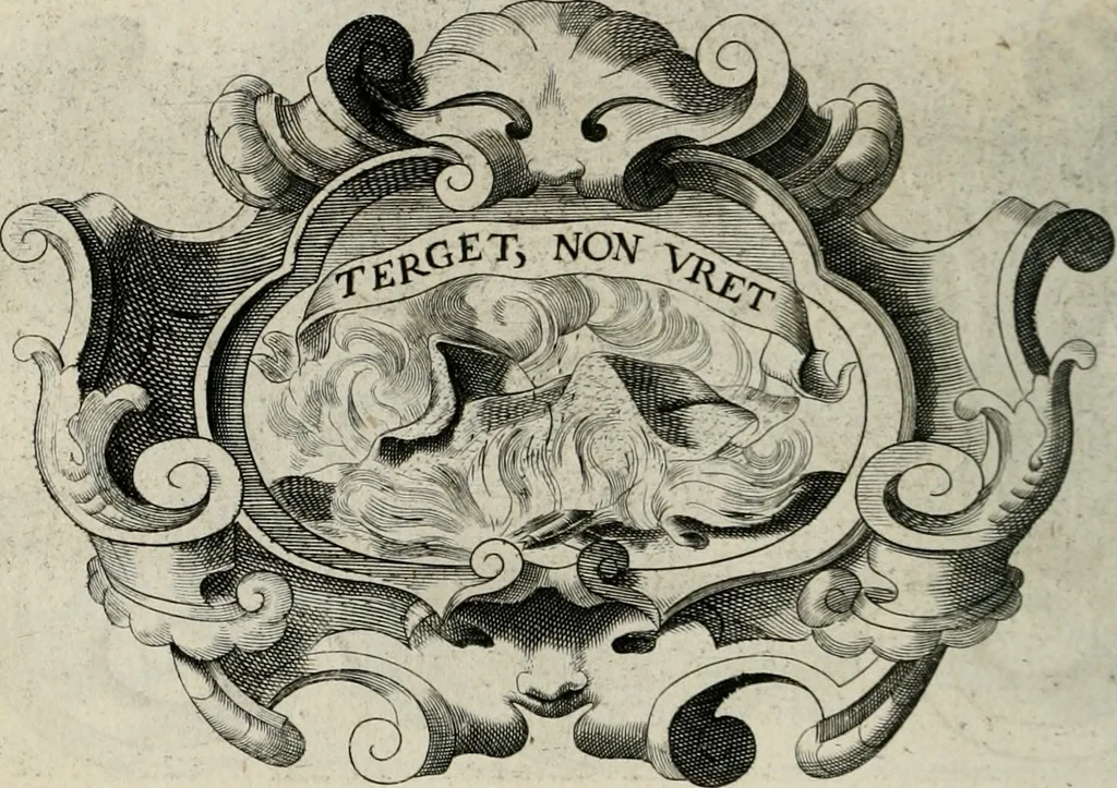 An illustration from De symbolis heroicis, libri IX, 1634, leaf 373