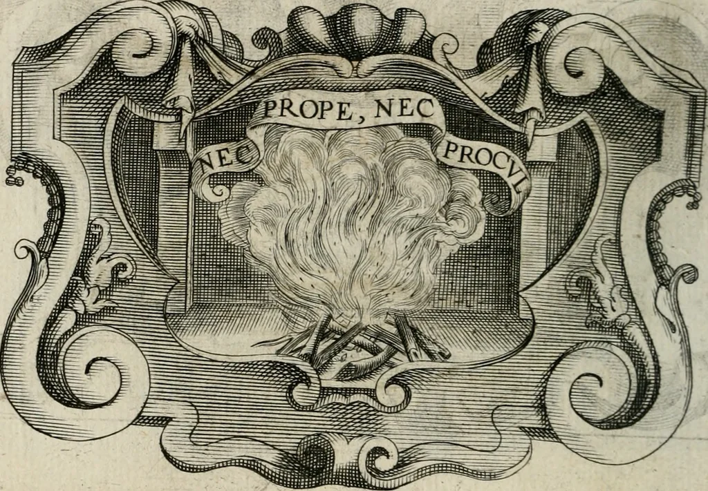 An illustration from De symbolis heroicis, libri IX, 1634, leaf 375