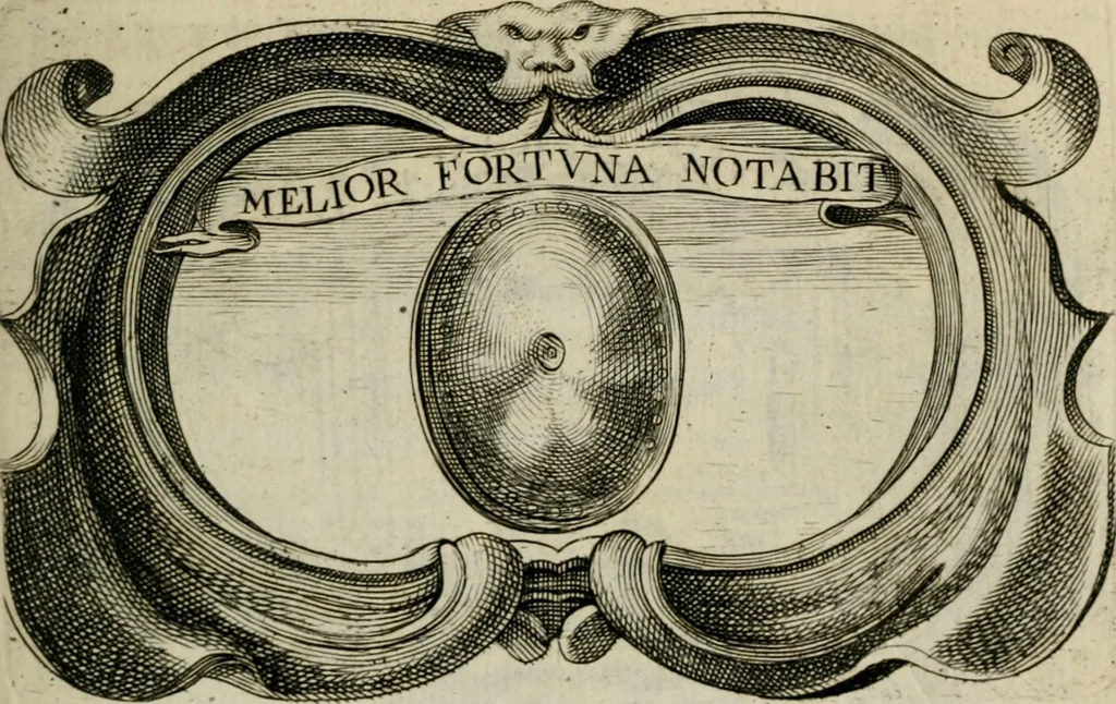 An illustration from De symbolis heroicis, libri IX, 1634, leaf 392
