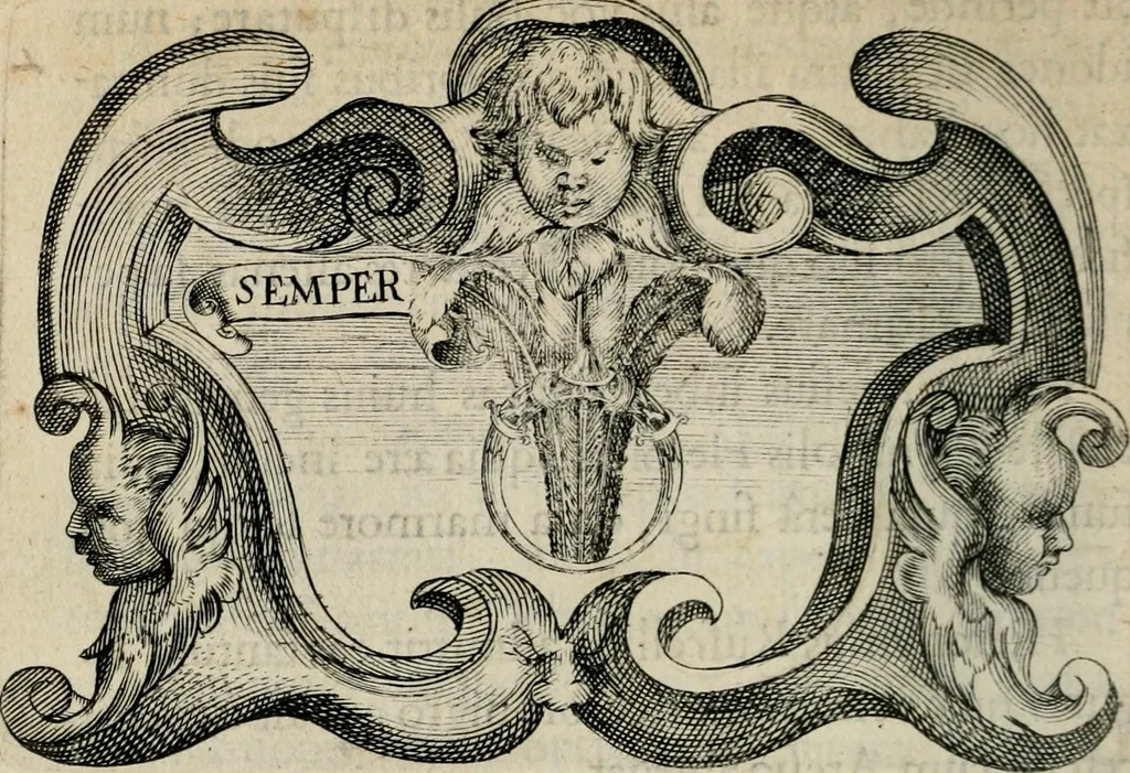 An illustration from De symbolis heroicis, libri IX, 1634, leaf 397