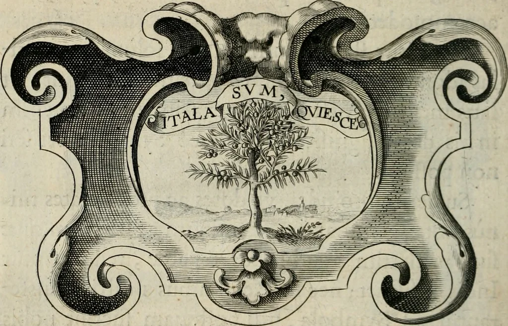 An illustration from De symbolis heroicis, libri IX, 1634, leaf 403