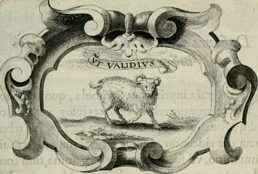 An illustration from De symbolis heroicis, libri IX, 1634, leaf 408