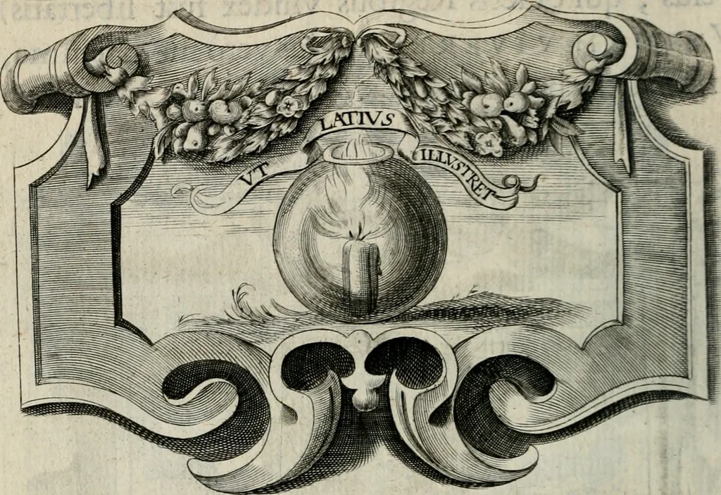 An illustration from De symbolis heroicis, libri IX, 1634, leaf 443
