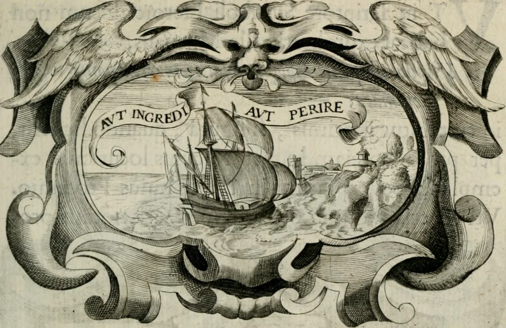 An illustration from De symbolis heroicis, libri IX, 1634, leaf 444