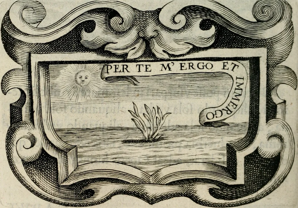 An illustration from De symbolis heroicis, libri IX, 1634, leaf 445