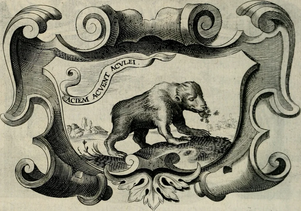 An illustration from De symbolis heroicis, libri IX, 1634, leaf 451