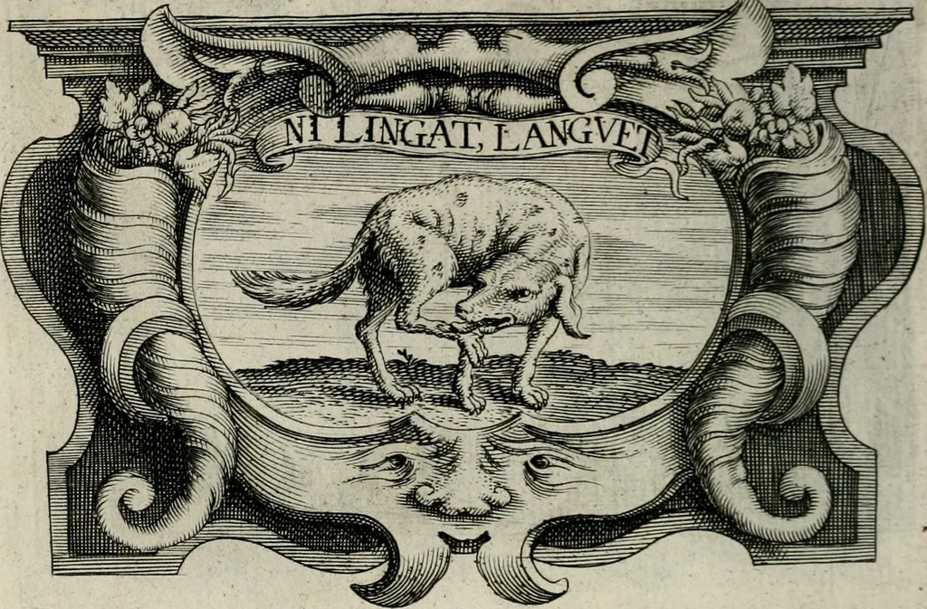 An illustration from De symbolis heroicis, libri IX, 1634, leaf 453