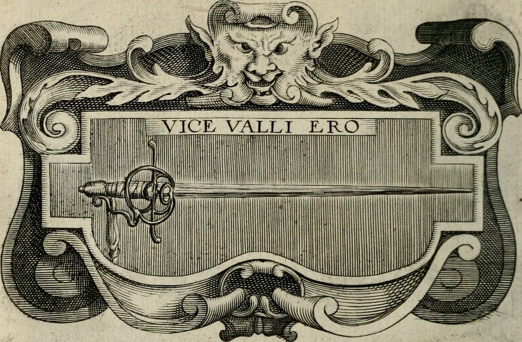 An illustration from De symbolis heroicis, libri IX, 1634, leaf 457