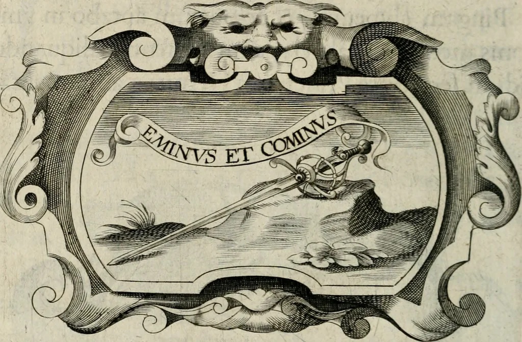 An illustration from De symbolis heroicis, libri IX, 1634, leaf 475