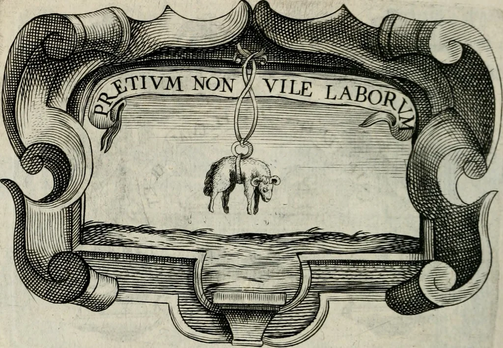 An illustration from De symbolis heroicis, libri IX, 1634, leaf 483