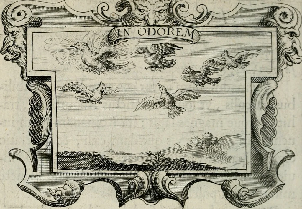 An illustration from De symbolis heroicis, libri IX, 1634, leaf 487