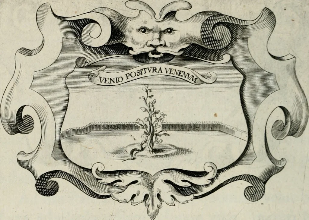 An illustration from De symbolis heroicis, libri IX, 1634, leaf 491