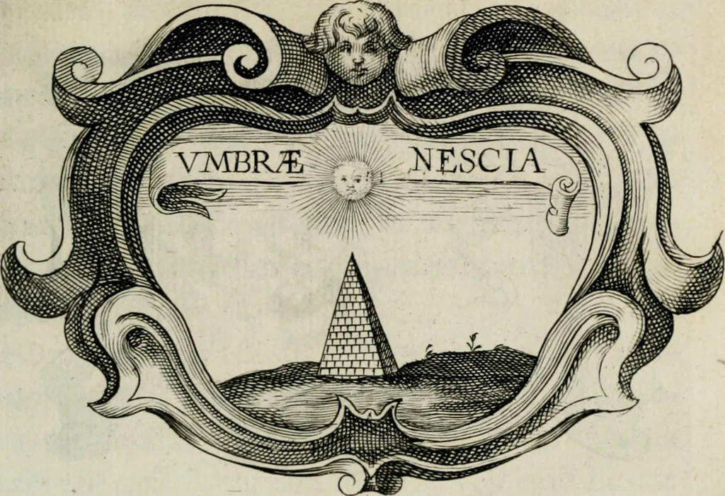 An illustration from De symbolis heroicis, libri IX, 1634, leaf 496