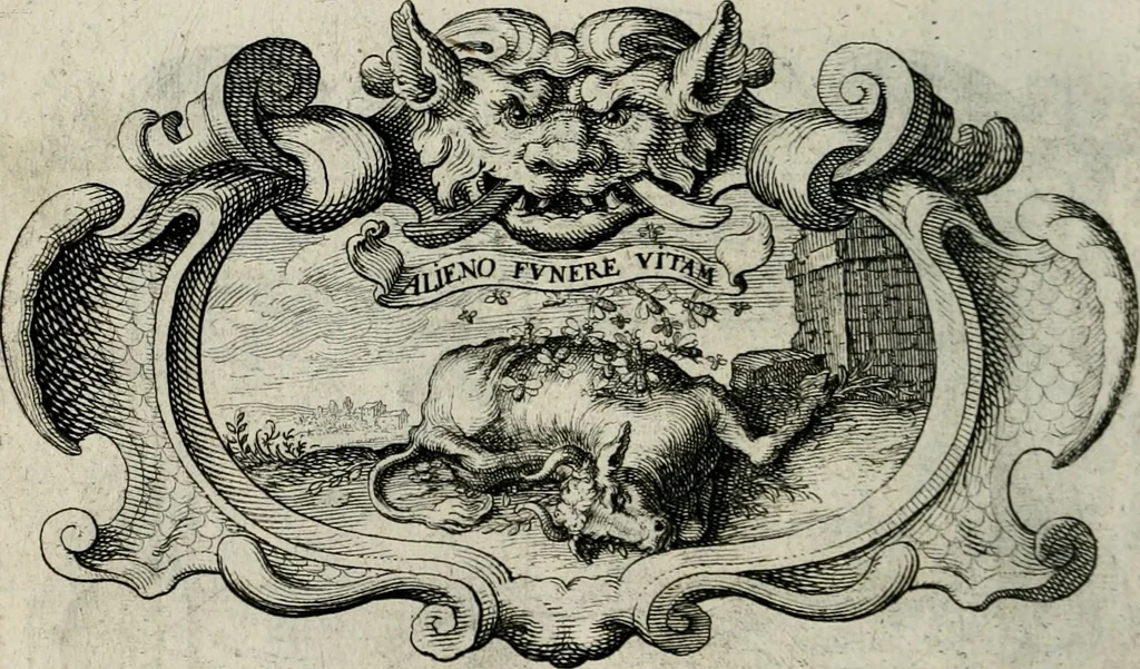 An illustration from De symbolis heroicis, libri IX, 1634, leaf 503