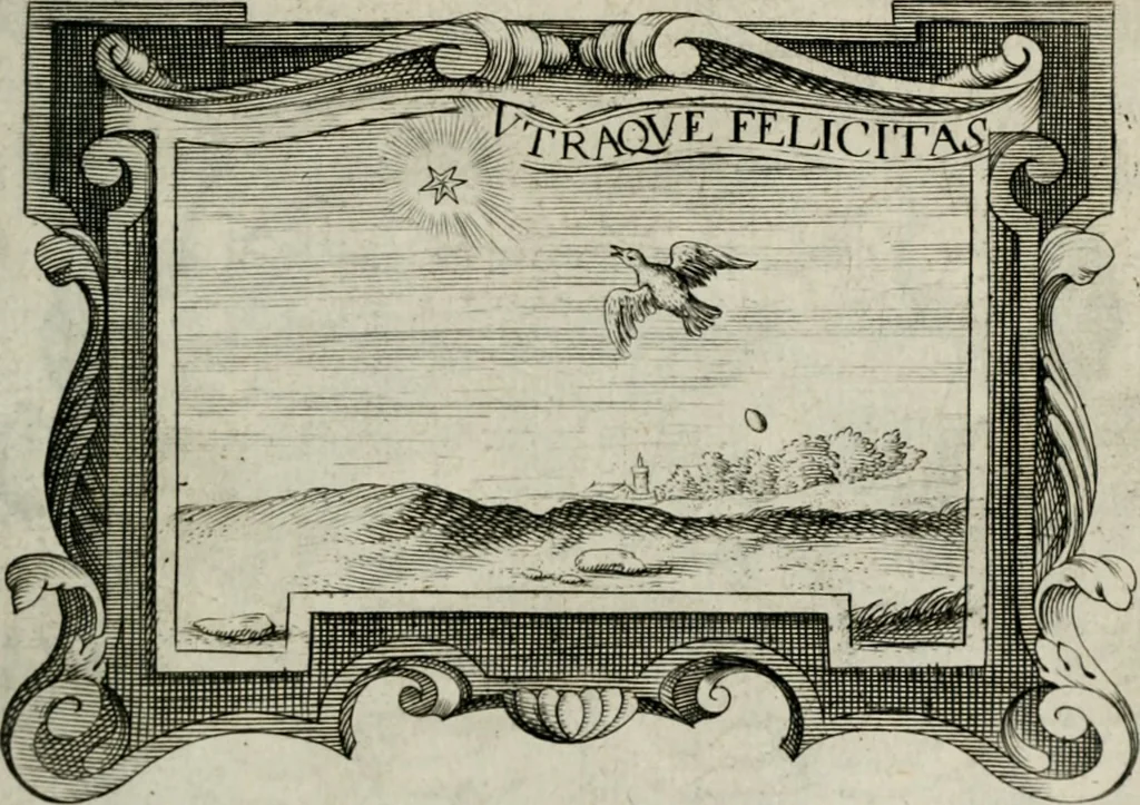 An illustration from De symbolis heroicis, libri IX, 1634, leaf 506