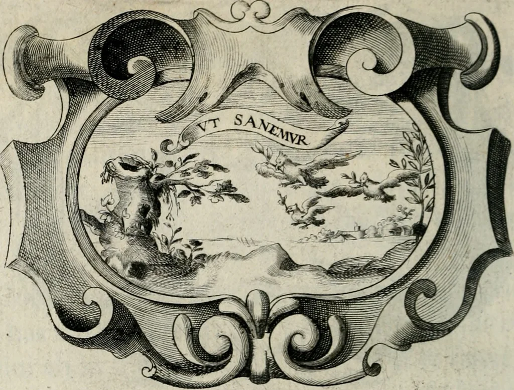 An illustration from De symbolis heroicis, libri IX, 1634, leaf 511