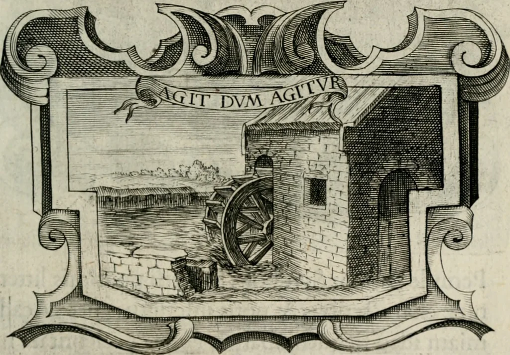 An illustration from De symbolis heroicis, libri IX, 1634, leaf 516