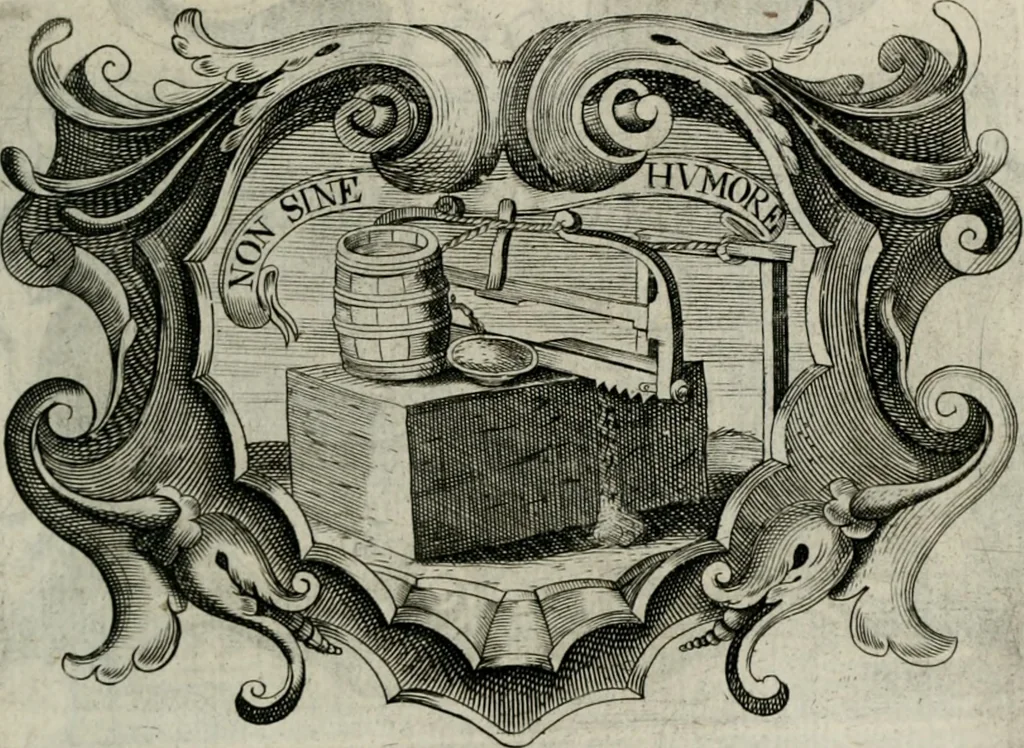 An illustration from De symbolis heroicis, libri IX, 1634, leaf 518