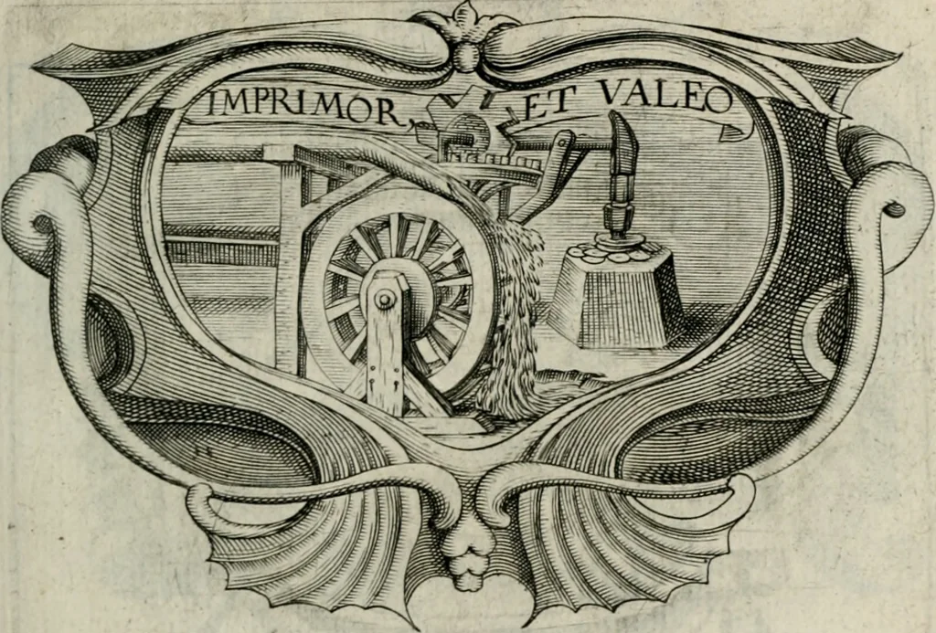 An illustration from De symbolis heroicis, libri IX, 1634, leaf 522