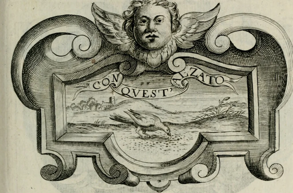 An illustration from De symbolis heroicis, libri IX, 1634, leaf 524