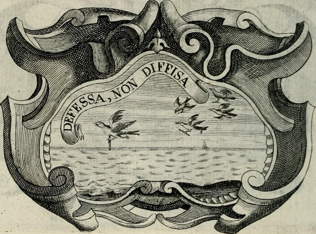 An illustration from De symbolis heroicis, libri IX, 1634, leaf 525