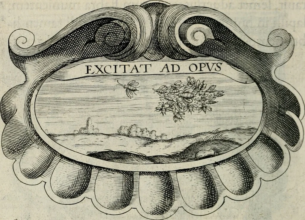 An illustration from De symbolis heroicis, libri IX, 1634, leaf 529