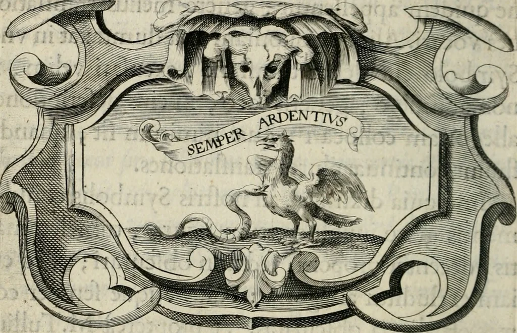 An illustration from De symbolis heroicis, libri IX, 1634, leaf 537