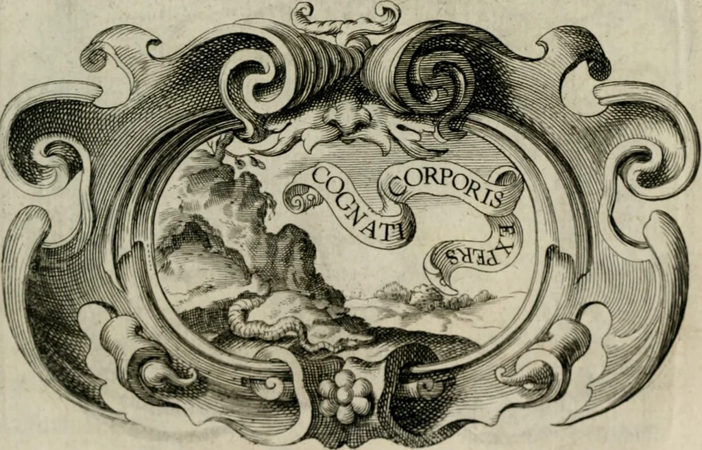 An illustration from De symbolis heroicis, libri IX, 1634, leaf 544
