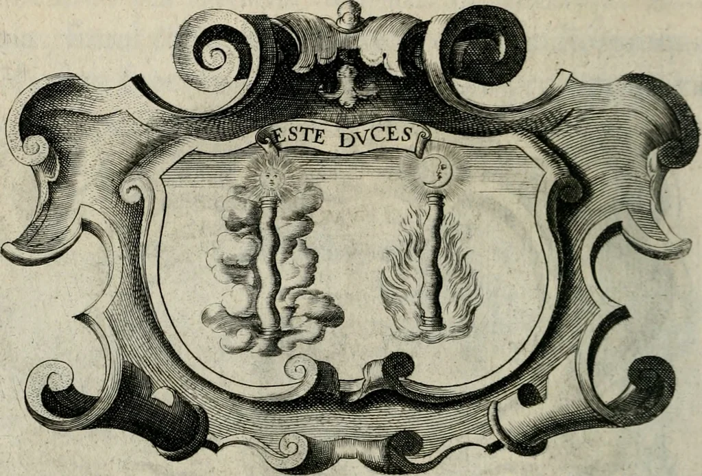 An illustration from De symbolis heroicis, libri IX, 1634, leaf 547