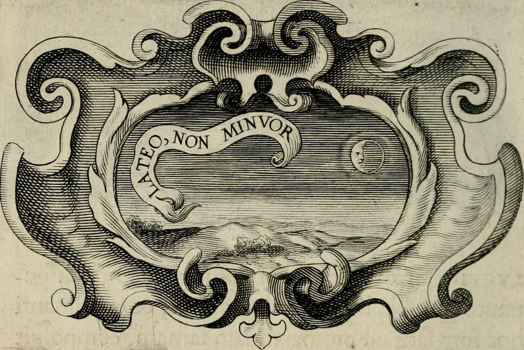 An illustration from De symbolis heroicis, libri IX, 1634, leaf 551