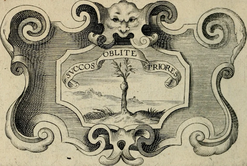 An illustration from De symbolis heroicis, libri IX, 1634, leaf 553