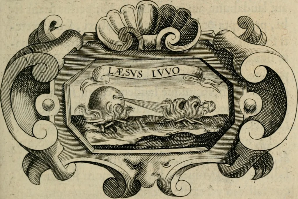 An illustration from De symbolis heroicis, libri IX, 1634, leaf 554