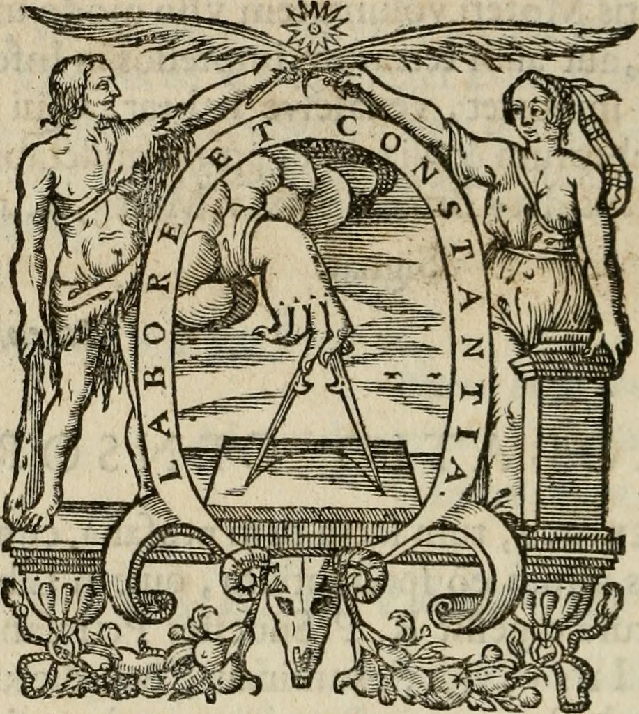 An illustration from De symbolis heroicis, libri IX, 1634, leaf 599
