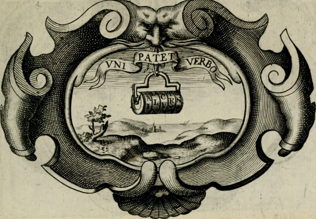 An illustration from De symbolis heroicis, libri IX, 1634, leaf 88