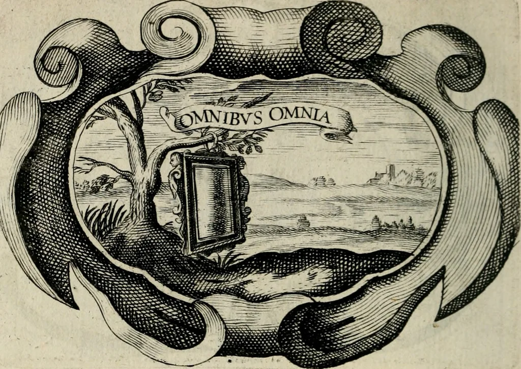 An illustration from De symbolis heroicis, libri IX, 1634, leaf 93