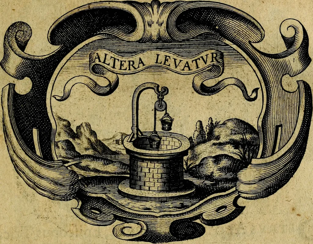 An illustration from De symbolis heroicis, libri IX, 1634, leaf 102