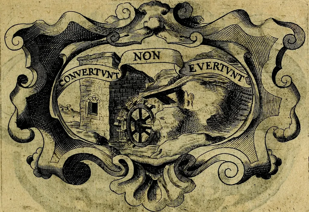 An illustration from De symbolis heroicis, libri IX, 1634, leaf 108